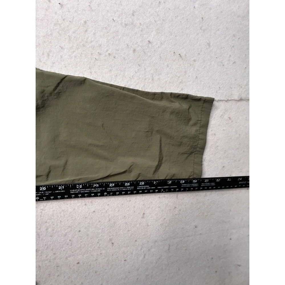 Outdoor Fashion Legendary Mens Green Cargo Pants Utility Hiking Trousers Size L